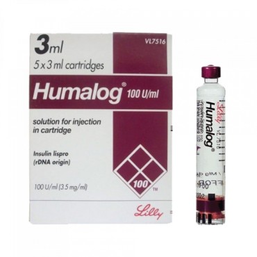 Humalog 100IU (Cart) Eli Lilly