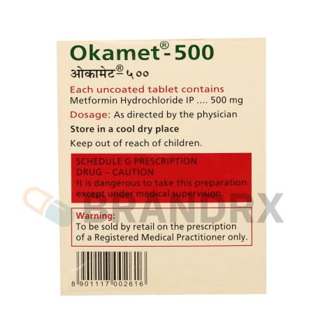 Okamet 500 mg Cipla