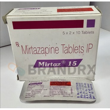 Mirtaz 15 mg Sun Pharmaceuticals Industries