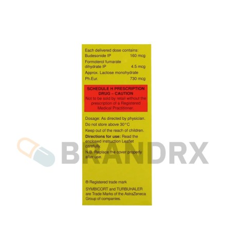 Symbicort Turbuhaler 60 MD 160/4.5 mcg AstraZeneca