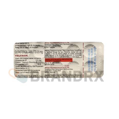 Veltride 0.5 mg Intas Pharmaceuticals