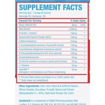 Liberty Labz Stand The Fck Up DMHA Booster 180g Pharmaceutical